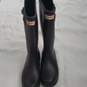 Kids Hunter Boots- Black